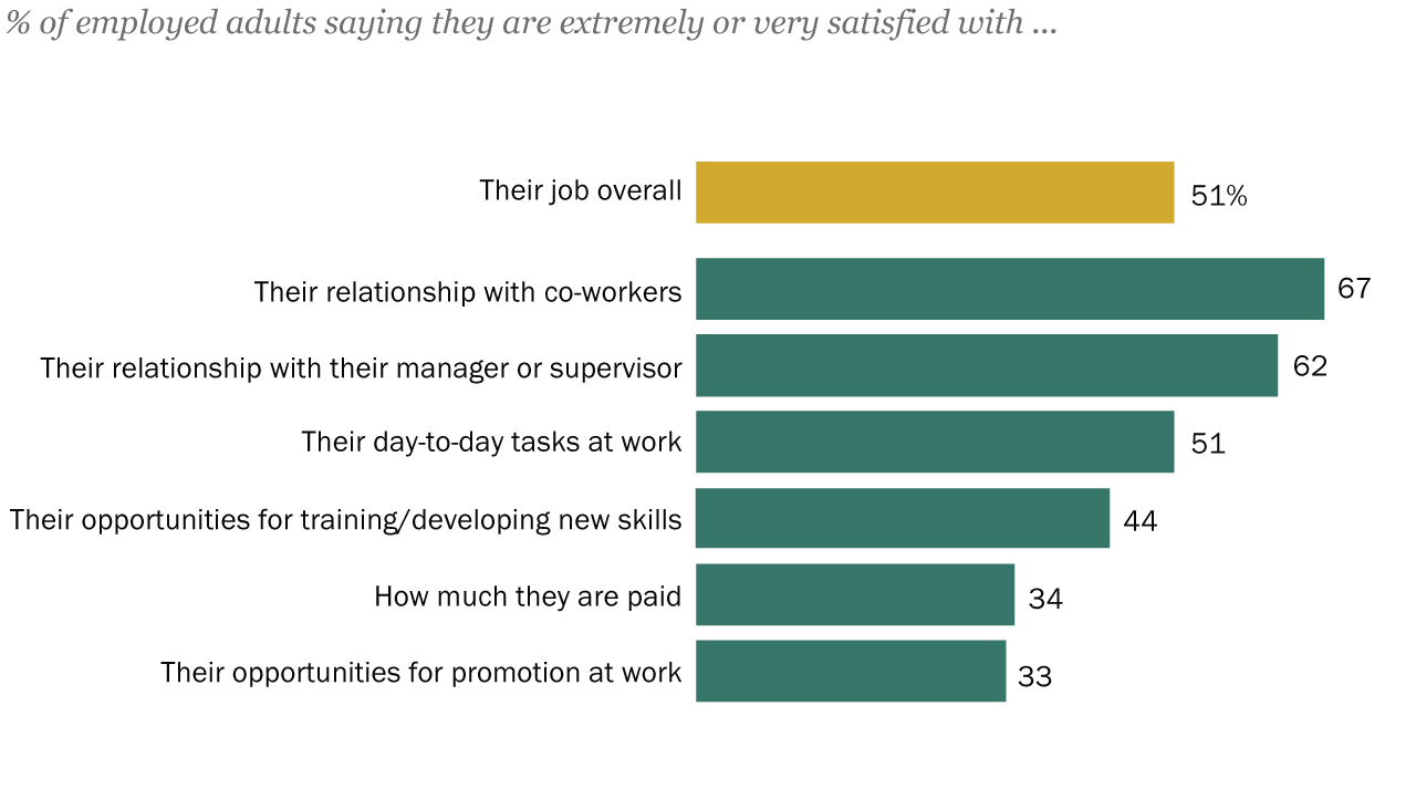 How Americans View Their Jobs