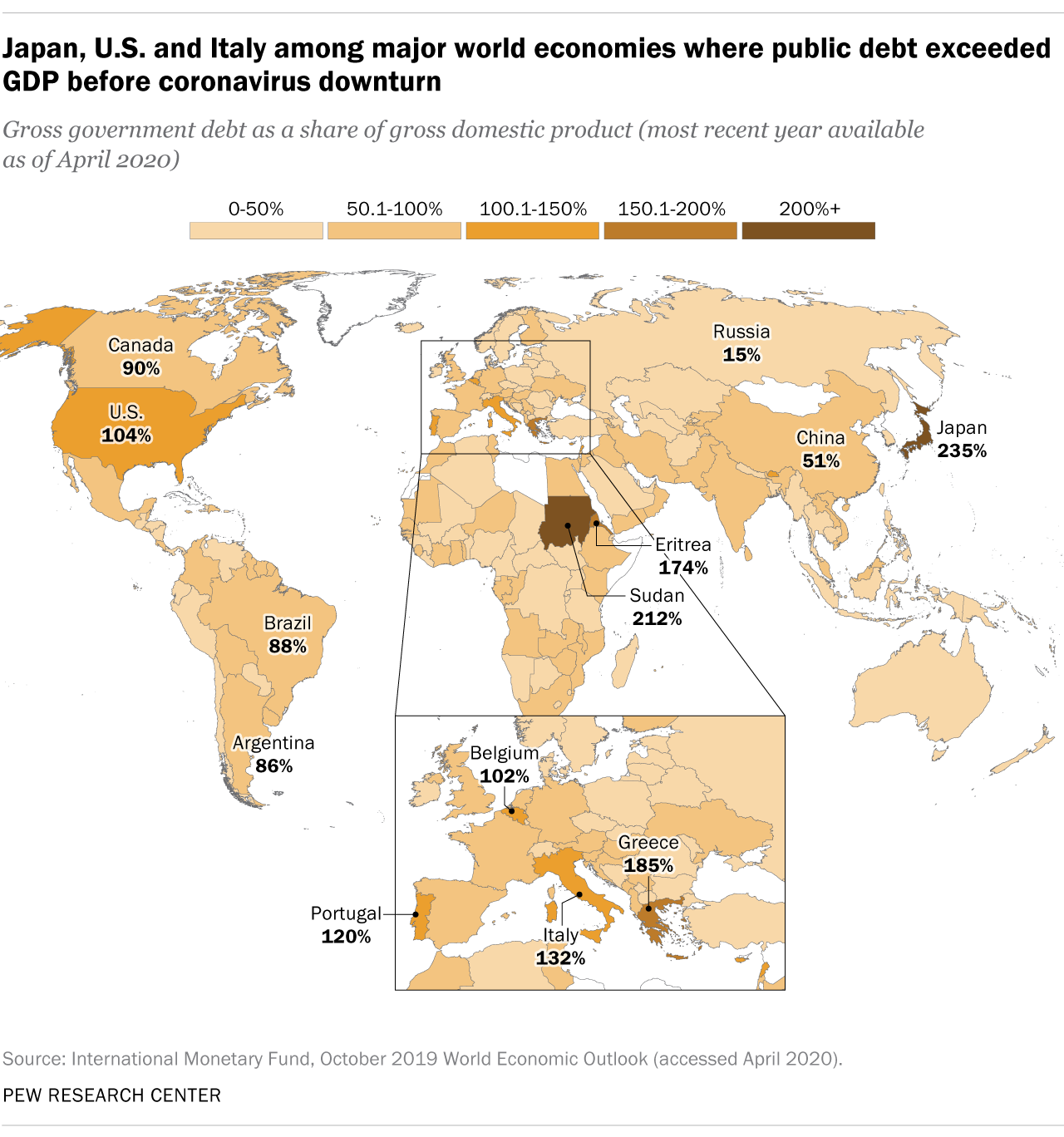 Coronavirus pandemic likely to increase government debt around world ...