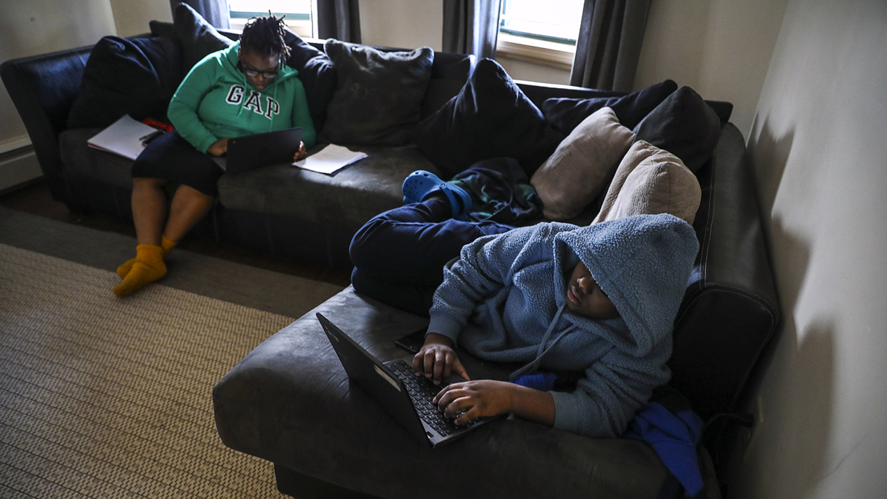 online learning and homework gap amid the pandemic